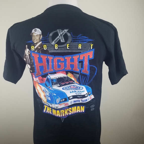 Anvil Robert Hight Racing T Shirt Marksman NHRA - Picture 2 of 8